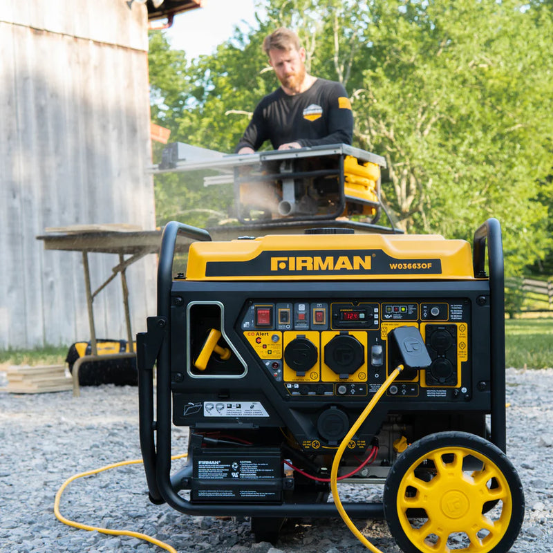 Load image into Gallery viewer, Firman Inverter Open Frame Portable Generator 4500W Remote Start with CO Alert W0663OF
