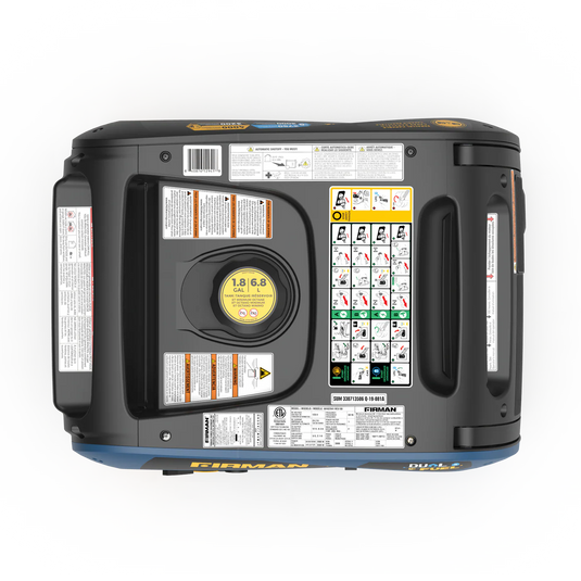 Firman Dual Fuel Inverter Portable Generator 4000W Electric Start with CO ALERT wh03242