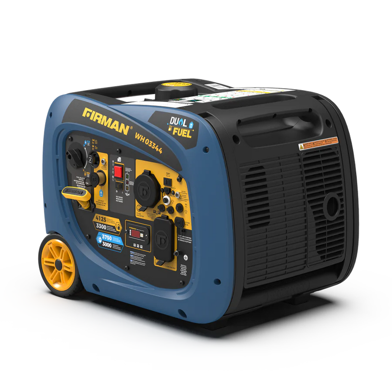 Load image into Gallery viewer, Firman Dual Fuel Inverter Portable Generator 4125W Electric Start wh03344
