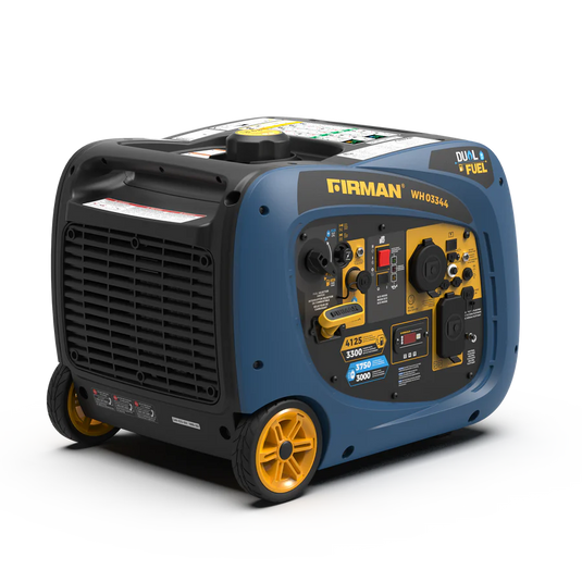 Firman Dual Fuel Inverter Portable Generator 4125W Electric Start wh03344