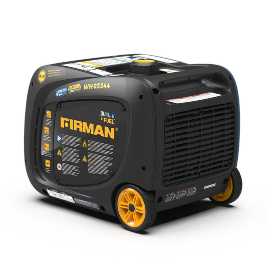 Firman Dual Fuel Inverter Portable Generator 4125W Electric Start wh03344