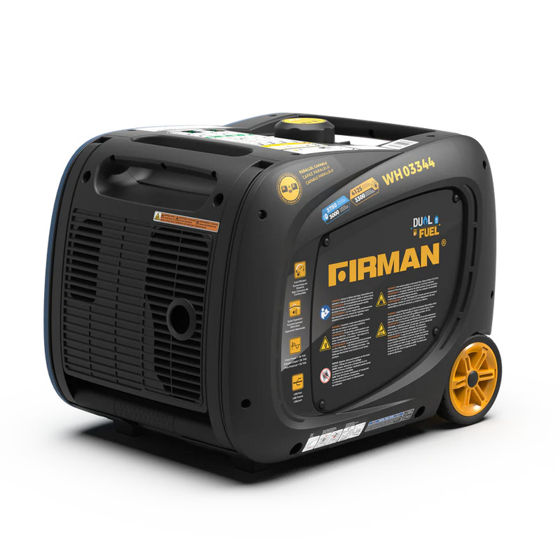 Load image into Gallery viewer, Firman Dual Fuel Inverter Portable Generator 4125W Electric Start wh03344
