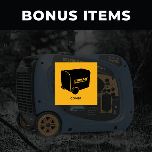 Firman Dual Fuel Inverter Portable Generator 4125W Electric Start wh03344