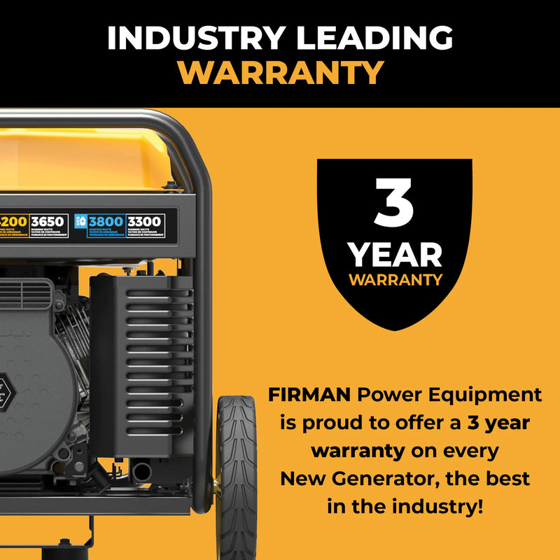 Load image into Gallery viewer, Firman Dual Fuel Open Frame Inverter 4400W Electric Start with CO ALERT wh03562of

