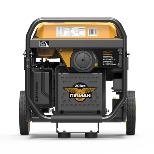 Firman Inverter Open Frame Portable Generator 4500W Remote Start with CO Alert W0663OF