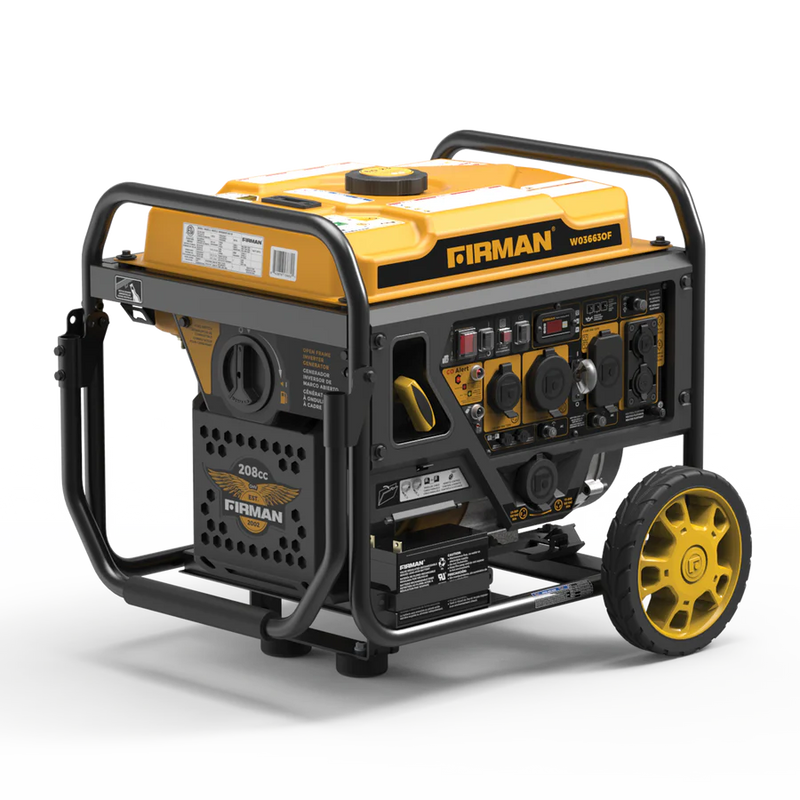 Load image into Gallery viewer, Firman Inverter Open Frame Portable Generator 4500W Remote Start with CO Alert W0663OF
