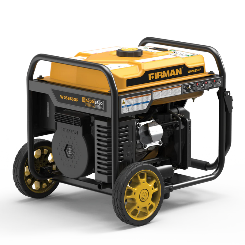 Load image into Gallery viewer, Firman Inverter Open Frame Portable Generator 4500W Remote Start with CO Alert W0663OF
