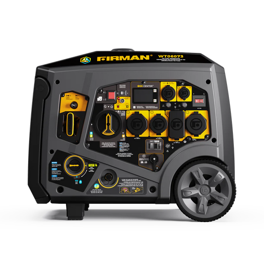 Tri Fuel Inverter Portable Generator 7500W Electric Start 120/240V Parallel Ready CO Alert wt06073 - Backup Generator Store
