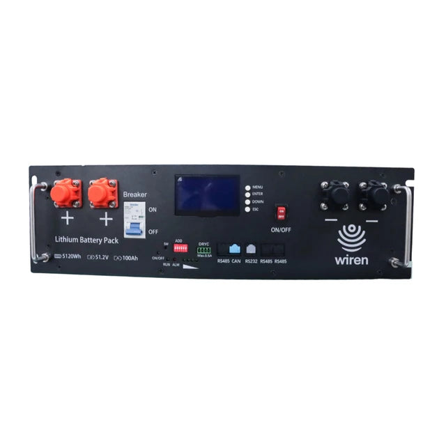 Load image into Gallery viewer, Growatt 6kW Split-Phase Off-Grid Solar Power System | 20.48kWh Wiren U5 Battery Bank {BNDL-GR005}
