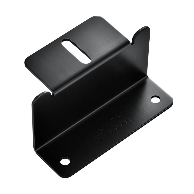 Load image into Gallery viewer, Rich Solar 2" Z-Brackets Black | Mounting Hardware Z-Brackets with Screws | Designed for RICH SOLAR MEGA Series Solar Panels | Easy to Install RS-ZB4HHB
