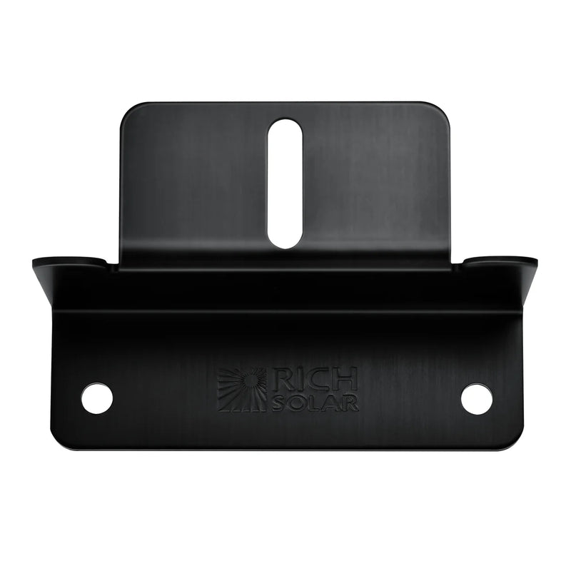 Load image into Gallery viewer, Rich Solar 2" Z-Brackets Black | Mounting Hardware Z-Brackets with Screws | Designed for RICH SOLAR MEGA Series Solar Panels | Easy to Install RS-ZB4HHB
