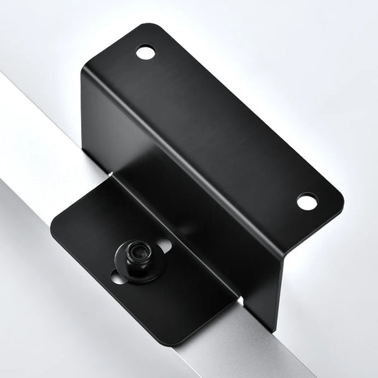 Rich Solar 2" Z-Brackets Black | Mounting Hardware Z-Brackets with Screws | Designed for RICH SOLAR MEGA Series Solar Panels | Easy to Install RS-ZB4HHB