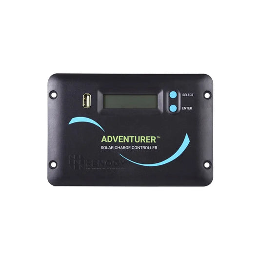 Renogy Adventurer Li- 30A PWM Flush Mount Charge Controller w/ LCD Display RNG-CTRL-ADV30-LI-G2-US