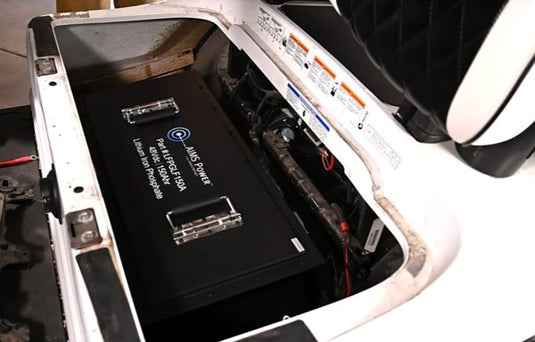 Aims Golf Cart 150AH Lithium Battery 48V 7.6 kWh with Charger and Wiring kit