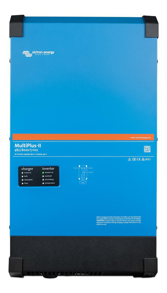 Victron MultiPlus-II 48/8000 | 48v Input | 8000VA Output 230V | 110A Charger | Transfer Switch 1593035