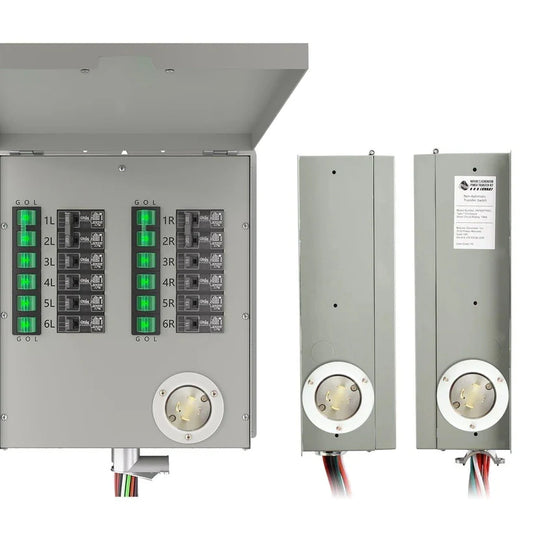 Nature's Generator 12-Circuit 120/240V 30A Non-Automatic Transfer Switch NGPHPTK2