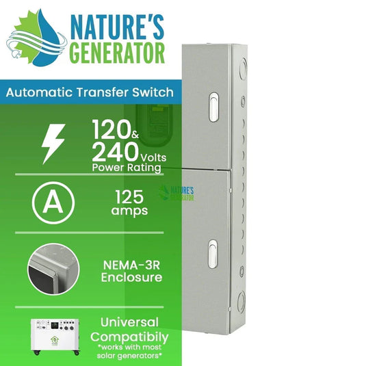 Nature's Generator 125A Automatic Transfer Switch NGA12532448W
