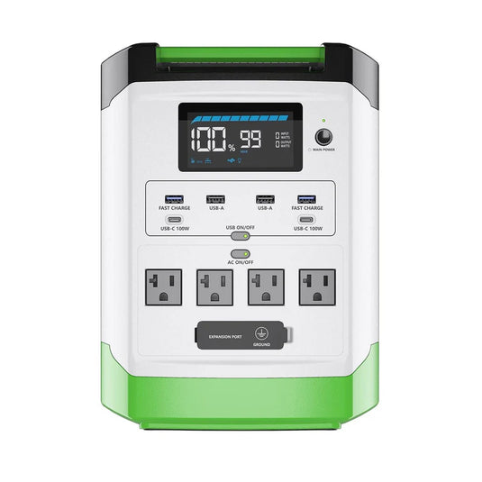 Nature's Generator Lithium 1800 Solar Generator + 100W Solar Panel + 4-Circuit Transfer Switch NGLGNAUP