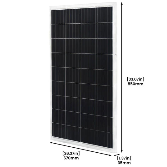 Nature's Generator 200W Rigid Solar Panels w/ cable and connector HKNGPNKT5