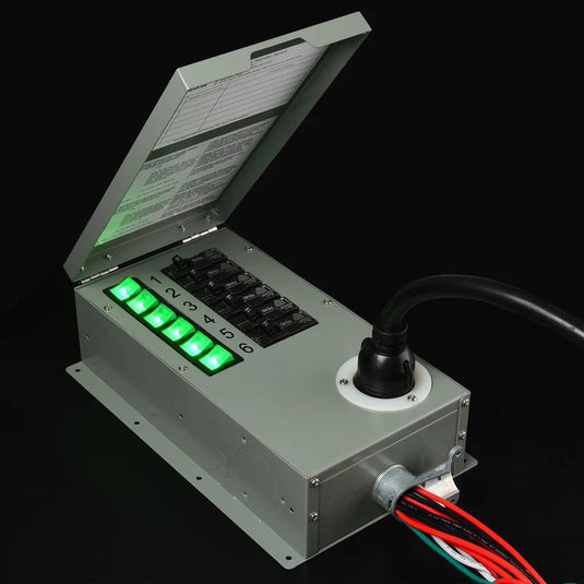 Nature's Generator 120V 30A 6-Circuit Non-Automatic Transfer Switch HKNGPTKEL