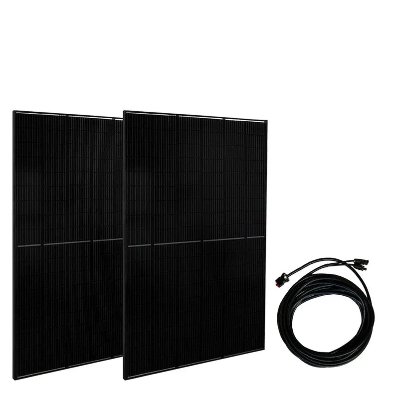 Load image into Gallery viewer, Nature's Generator Lithium 6000 + Power Pod + 2X 410W Solar Panels and Wind Turbine NGLSXPTPW
