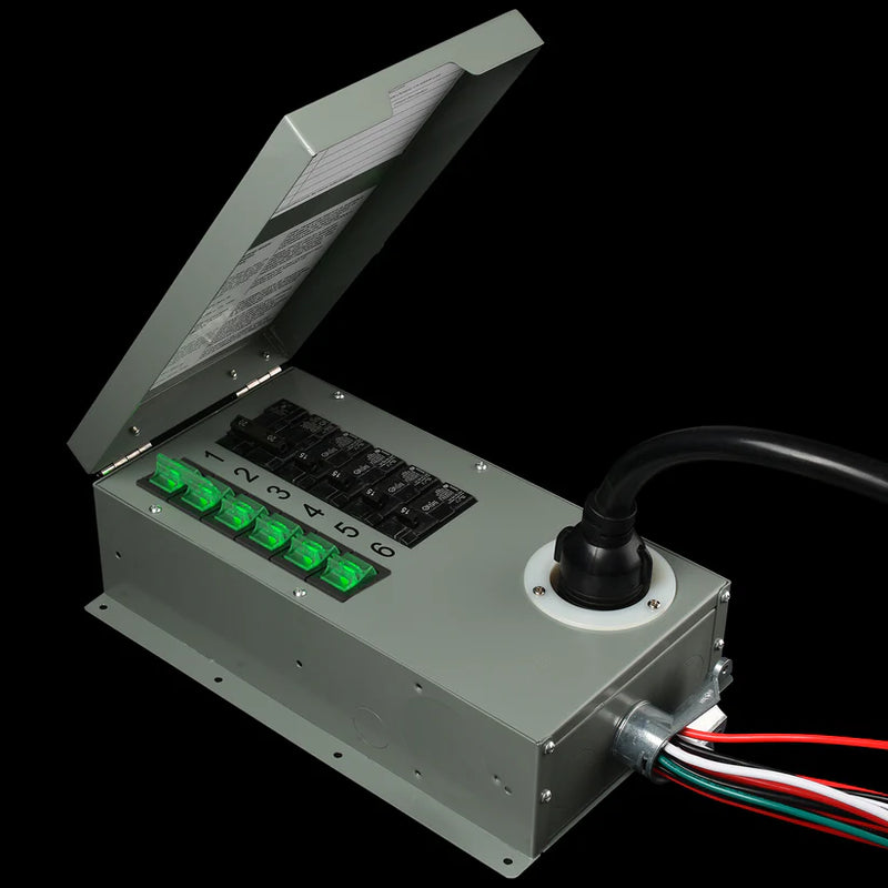 Load image into Gallery viewer, Nature's Generator 120V/240V 30A 6-Circuit Non-Automatic Transfer Switch NGPHPTK
