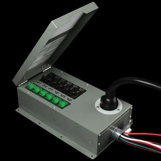 Nature's Generator 120V/240V 30A 6-Circuit Non-Automatic Transfer Switch NGPHPTK