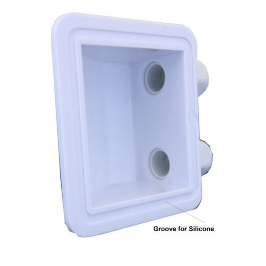 Aim Solar Double Cable Entry Gland Weatherproof for RV Boat Van Bus Roof