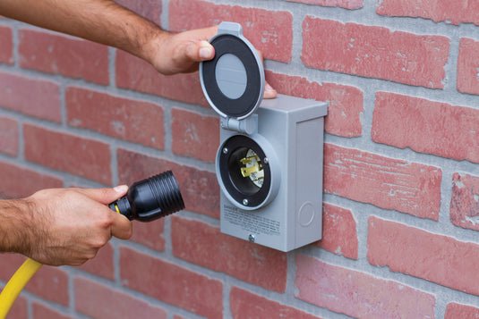 Champion 25-Foot 30-Amp 250-Volt Generator Power Cord for Manual Transfer Switch (L14-30P to L14-30R) 100395 - Champion Backup Generator Store