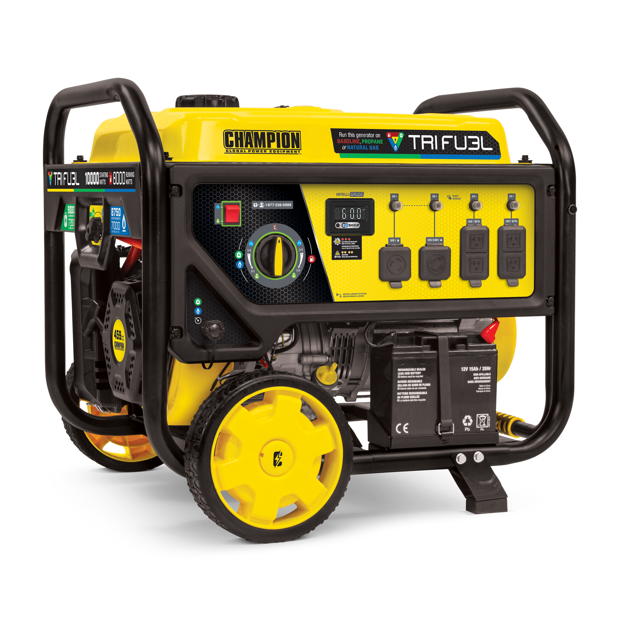 Tri fuel portable generator deals