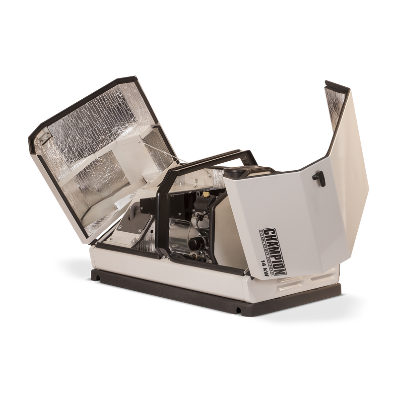 Load image into Gallery viewer, Champion 14kW aXis Home Standby Generator System with 200-Amp aXis Automatic Transfer Switch 100837 - Champion Backup Generator Store
