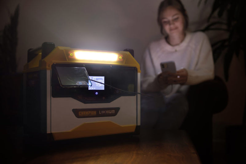 Load image into Gallery viewer, Champion 1638-Wh Li-Ion Solar Generator Power Station 100594 - Champion Backup Generator Store
