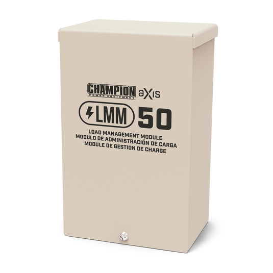Champion aXis Load Management Module for High-Demand Appliance Whole House Load Management (50 Amp, NEMA 3R) 100868 - Champion Backup Generator Store