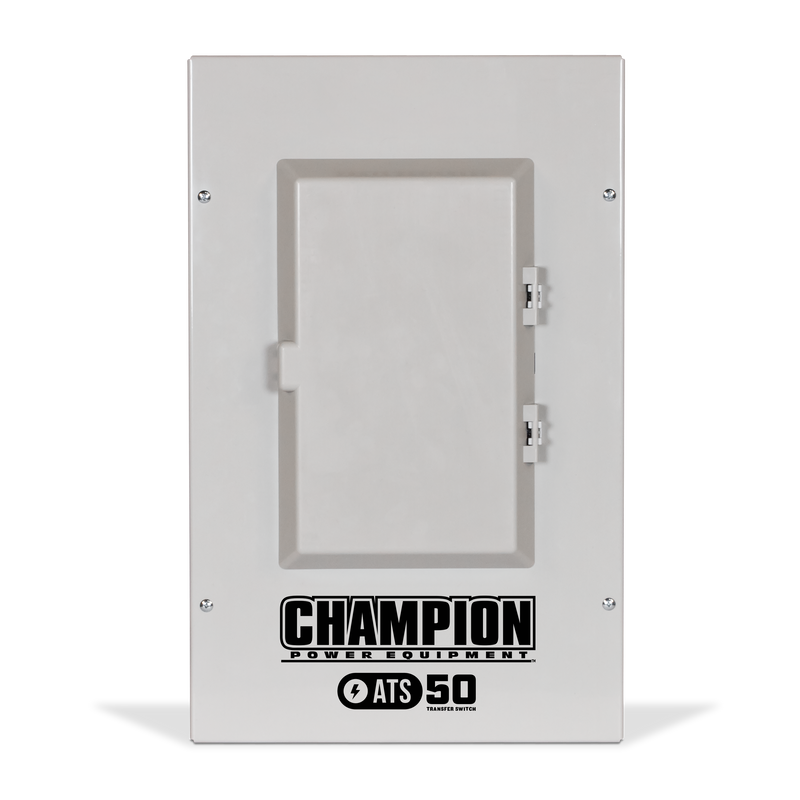 Load image into Gallery viewer, Champion 8.5-kW Home Standby Generator with 50-amp Outdoor-Rated Automatic Transfer Switch 100177 - Champion Backup Generator Store
