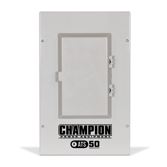 Champion 8.5-kW Home Standby Generator with 50-amp Outdoor-Rated Automatic Transfer Switch 100177 - Champion Backup Generator Store
