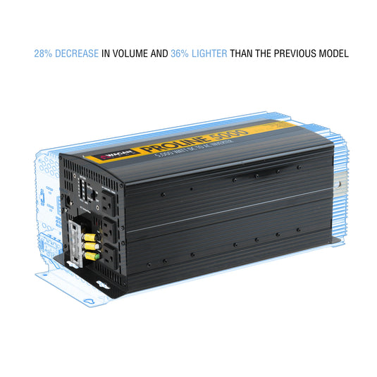 Wagan ProLine 5,000 Watt Modified Inverter 12 Volt - Wagan Backup Generator Store