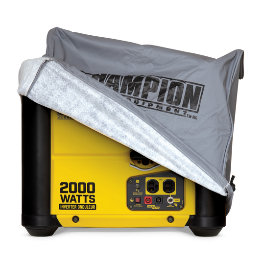 Champion Weather-Resistant Storage Cover for 2000-Watt Inverter Generators C90010 - Champion Backup Generator Store