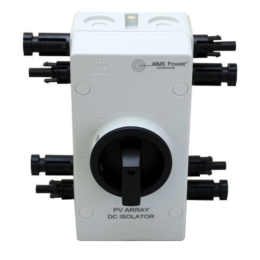 Solar PV DC Quick Disconnect Switch - Aims Backup Generator Store