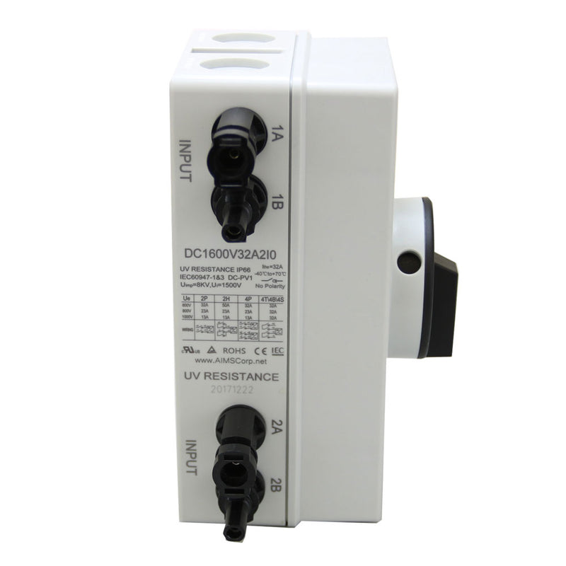 Load image into Gallery viewer, Solar PV DC Quick Disconnect Switch - Aims Backup Generator Store
