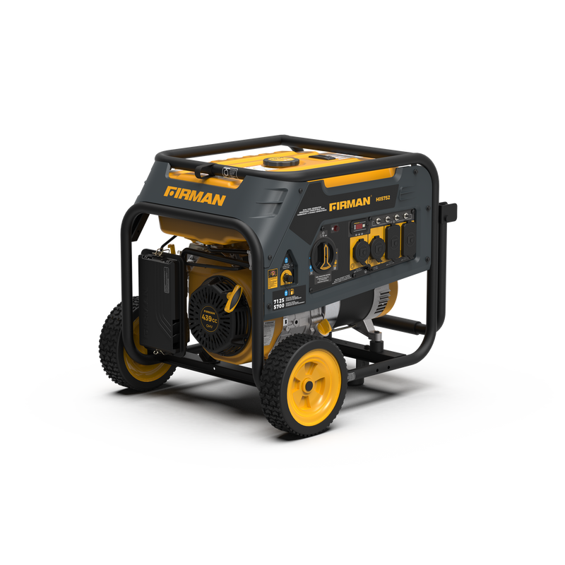 Load image into Gallery viewer, Firman 5700W Recoil Start Dual Fuel Portable Generator CARB Certified - Firman Backup Generator Store
