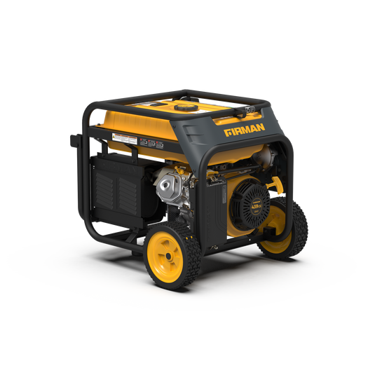 Firman 5700W Recoil Start Dual Fuel Portable Generator CARB Certified - Firman Backup Generator Store