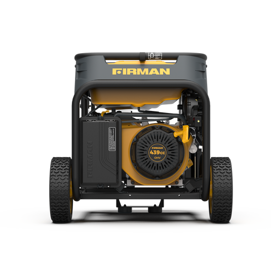 Firman 7125/5700W GAS 7125/5700W LPG 30A 120/240V Electric Start Dual Fuel Portable Generator cETL Certified - Firman Backup Generator Store