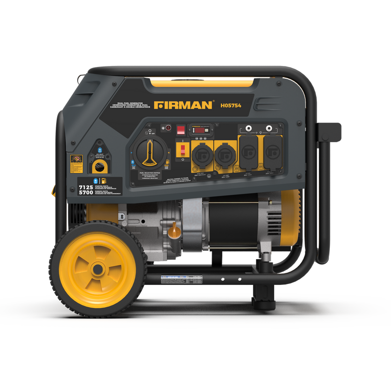 Load image into Gallery viewer, Firman 7125/5700:W GAS 7125/5700W LPG 30A 120/240V Recoil Start Dual Fuel Portable Generator cETL Certified - Firman Backup Generator Store
