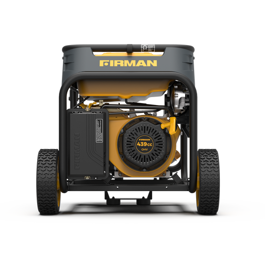 Firman 7125/5700:W GAS 7125/5700W LPG 30A 120/240V Recoil Start Dual Fuel Portable Generator cETL Certified - Firman Backup Generator Store
