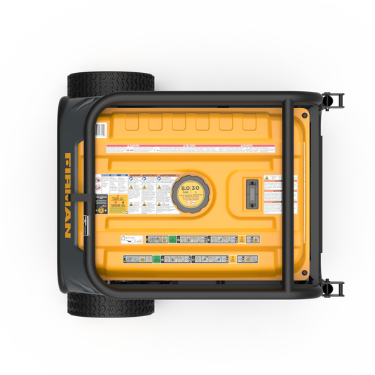 Firman 7125/5700:W GAS 7125/5700W LPG 30A 120/240V Recoil Start Dual Fuel Portable Generator cETL Certified - Firman Backup Generator Store