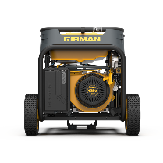 Firman 10000/8000: GAS 9050/7250: LPG Watt 50A 120/240V Electric Start Dual Fuel Portable Generator CARB Certified - Firman Backup Generator Store