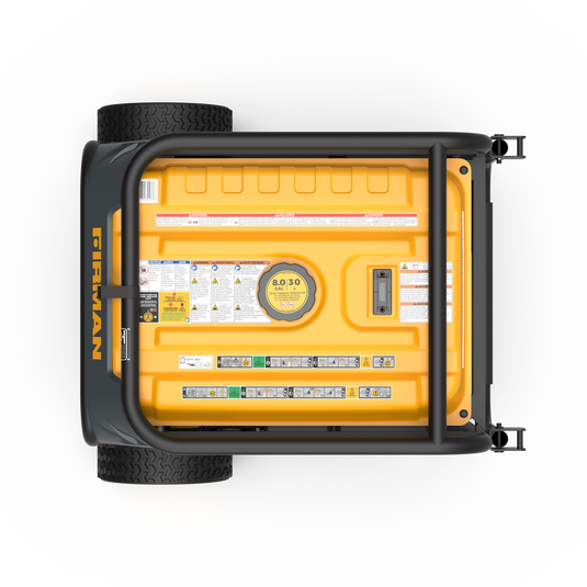 Firman 10000/8000: GAS 9050/7250: Watt 50A 120/240V Electric Start Dual Fuel Portable Generator cTEL Certified - Firman Backup Generator Store