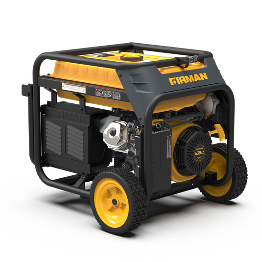 Firman 10000/8000: GAS 9050/7250: Watt 50A 120/240V Electric Start Dual Fuel Portable Generator cTEL Certified - Firman Backup Generator Store