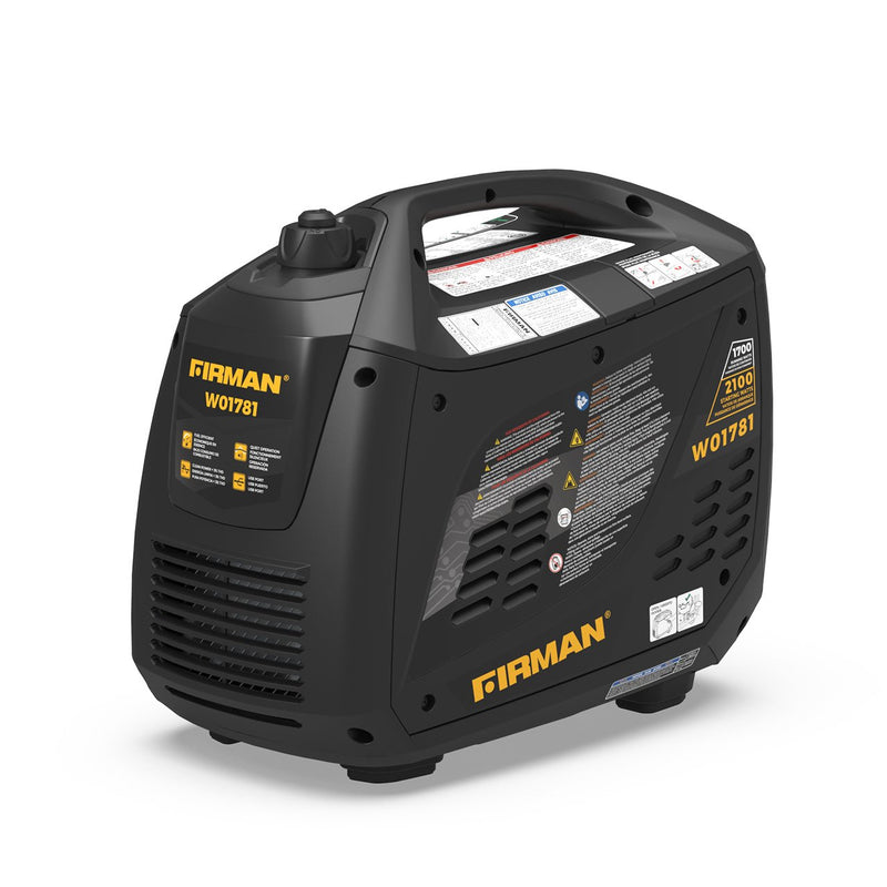 Load image into Gallery viewer, 2100/1700 Watt Recoil Start Portable Inverter W01781 - Firman Backup Generator Store
