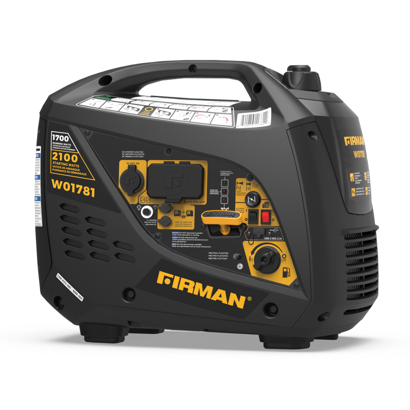Load image into Gallery viewer, 2100/1700 Watt Recoil Start Portable Inverter W01781 - Firman Backup Generator Store
